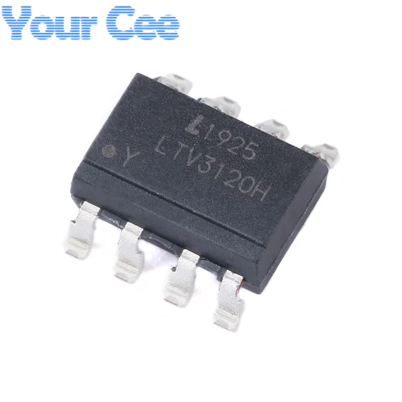 10pcs Original LTV3120 LTV-3120S-TA1-EE SMD-8 IGBT Gate Drive Optocoupler | Integrated Circuits