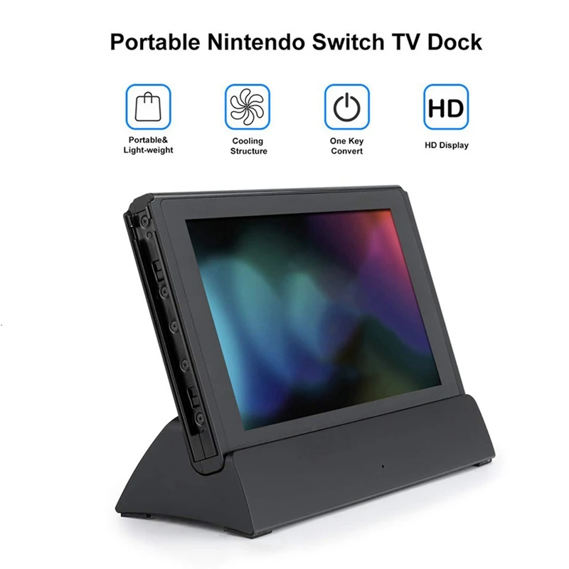 Зарядная док-станция для Nintendo Switch с разъемом типа C совместимого USB 3.0 2.0