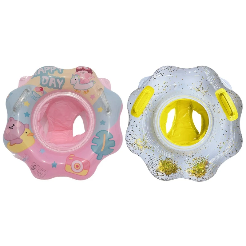 

Flower Shaped Summer Swimming Ring Play Set for Kids/Friend/Family Play with