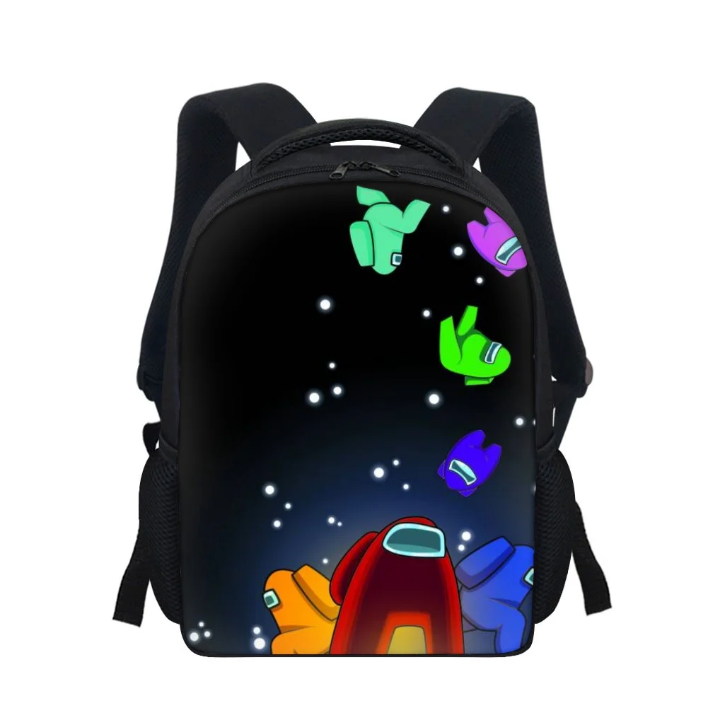 HaoYun Kawaii Kindergarten Backpack Cartoon Among-US-Pattern Kids School Book Bags Hot Game Design Boys Girls Small Bags