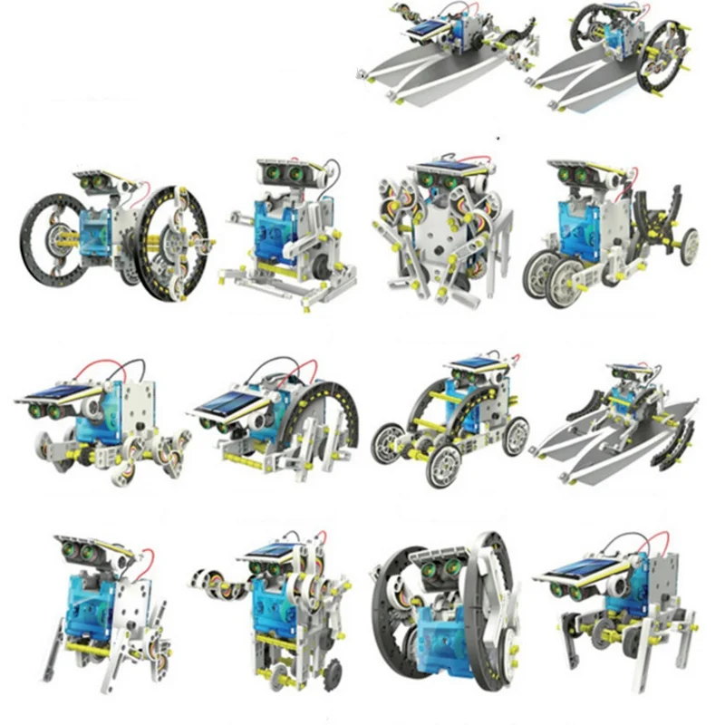 Обучающие строительные блоки игрушечные автомобили лодки животные 13 в 1 | Игрушки