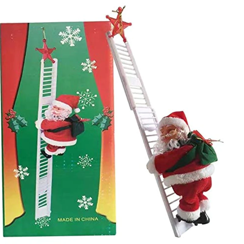 

Window Display Santa Funny Gift Xmas Tree Hanging Decoration Festive Figurine