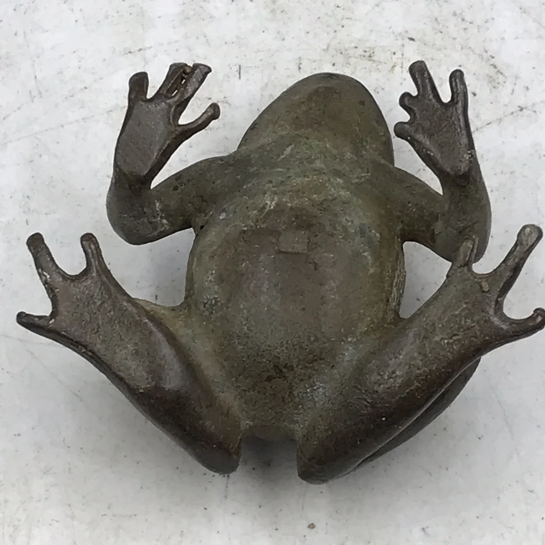 Бесплатная доставка коллекция украшений в виде лягушки из чистой меди маленькая