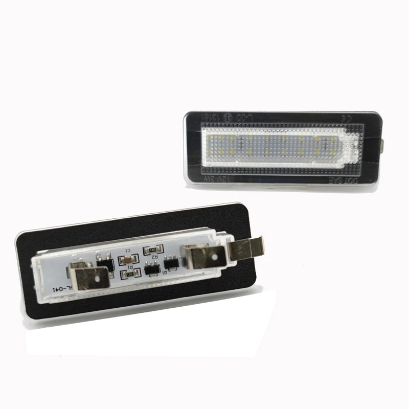 2 шт. Автомобильная светодиодная лампа для номерного знака Benz Smart Fortwo Coupe Convertible 450