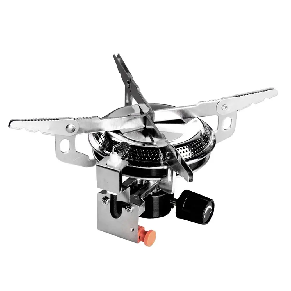 

Outdoor High Power Gas Burner Light Weight Portable Electronic Ignition Fire Stove For Camping Hiking Travel