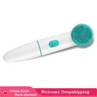 facial cleansing brush waterproof electric face cleaner for deep cleaning exfoliating rechargeable silicone skin wash machine