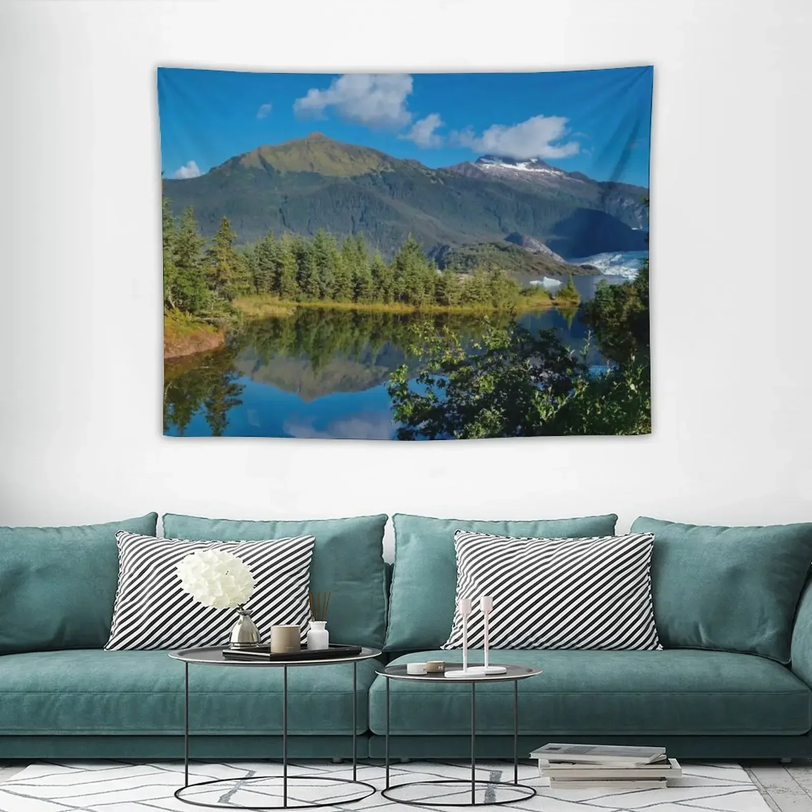 Аляска-Менденхолл гобелен ледник настенный Декор для спальни ванной