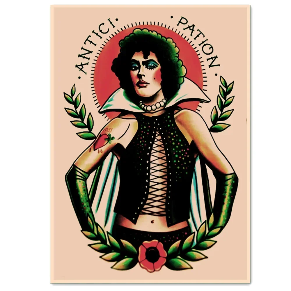 Креативный дизайн татуировок настенные художественные фотографии постеры с