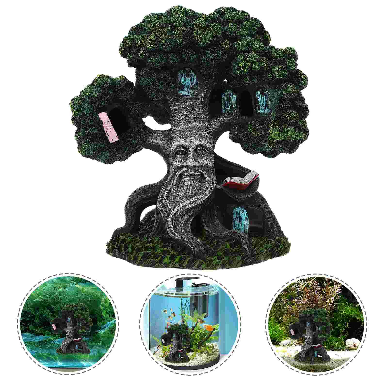 

Аквариумное украшение из смолы, декоративное украшение для аквариума, домашнее украшение для аквариума