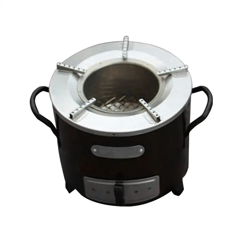 

Portable Wood Stove Camping Firewood Stove Stainless Steel Wood Burning Stoves For Hiking Backpacking Burn Efficiently