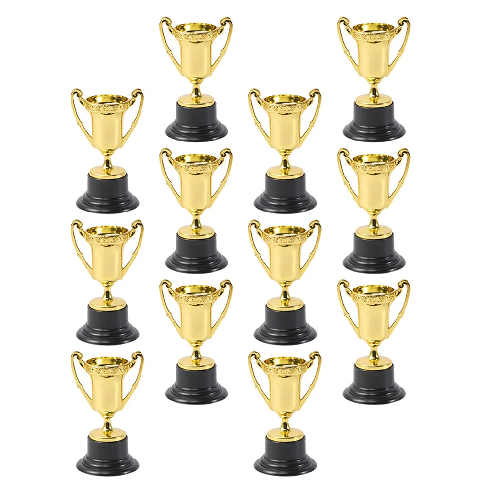 

10 Pcs Children's Trophy Decorative Mini Toys Kids Delicate Plastic Award Supply Golf Gift Multi-function Small