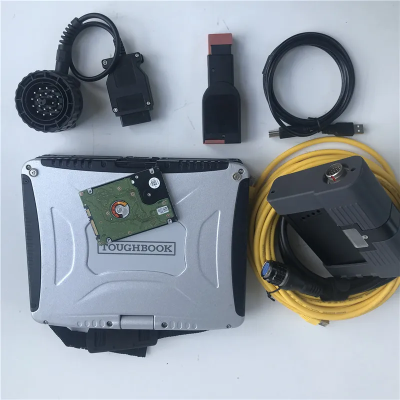 Сенсорный экран 90%Новый ноутбук CF-19 CF19(i5 4g) Toughbook Multi Languages Diagnostic TooI для BMW Icom A2
