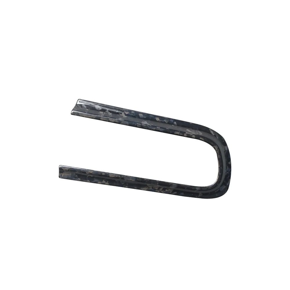 Кованый углеродный Автомобильный задний фонарь декоративный чехол для Dodge Challenger