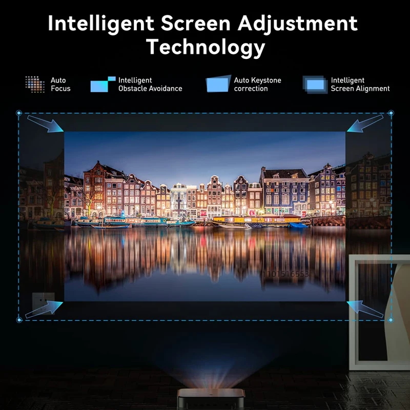 Глобальная версия Dangbei Laser 4K Projector Mars Pro 3840x2160 DLP Video 3D Beamer Android 4 ГБ + 128 MEMC Cinema для