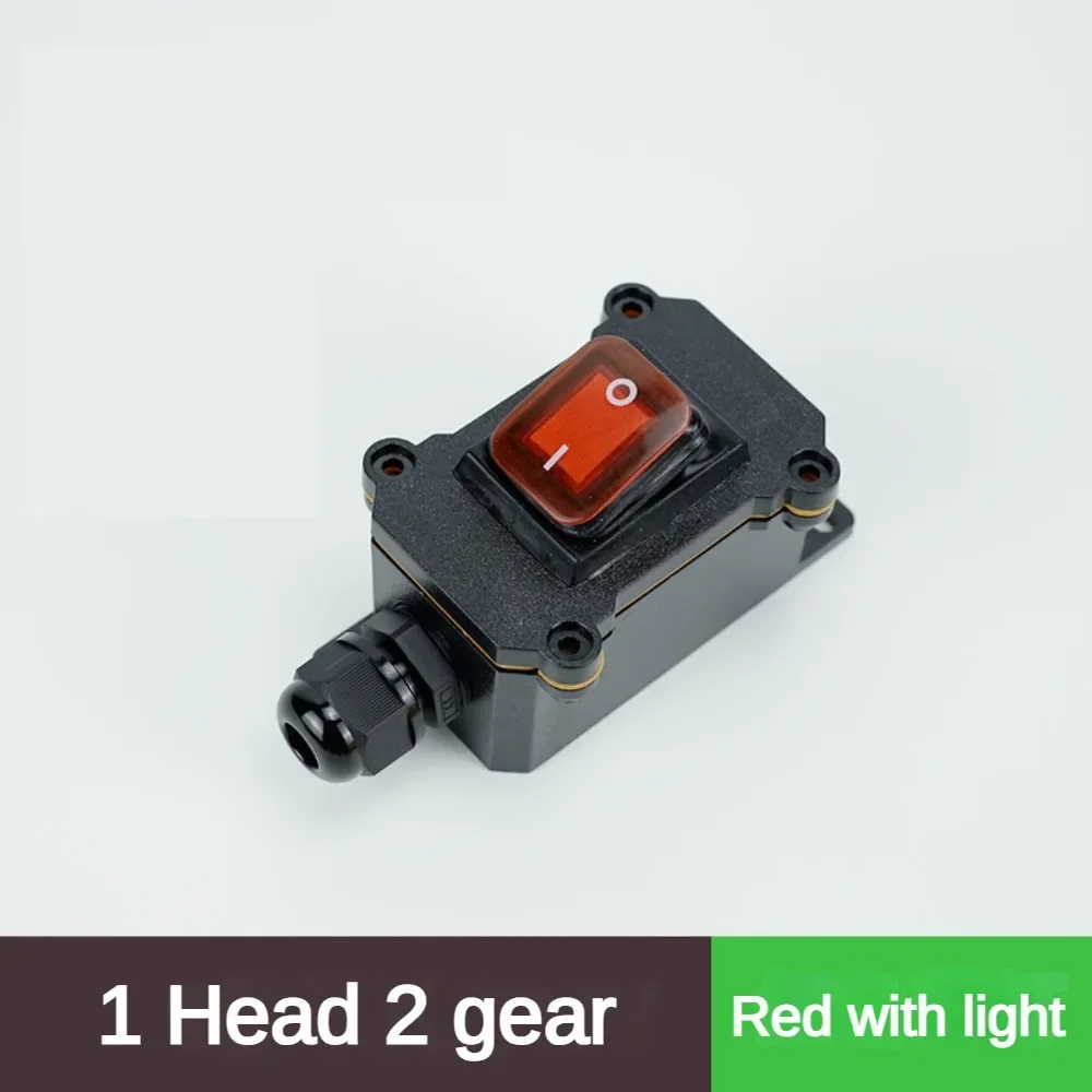 

Водонепроницаемый распределительный бокс Sweideer 2/4 Way с KCD4 переключателем 24V 220V