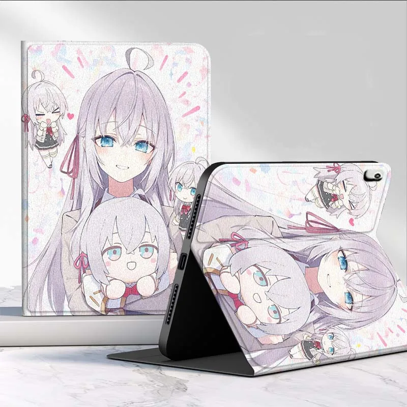 Фото Чехол Alya Kujou в стиле мультфильма для планшетов Lenovo Xiaoxin Pad Pro, Tab M10, K10 Plus 3rd, Y700 Gen 11, 11.2, 11.5, 12.7, 8.8 дюймов №1