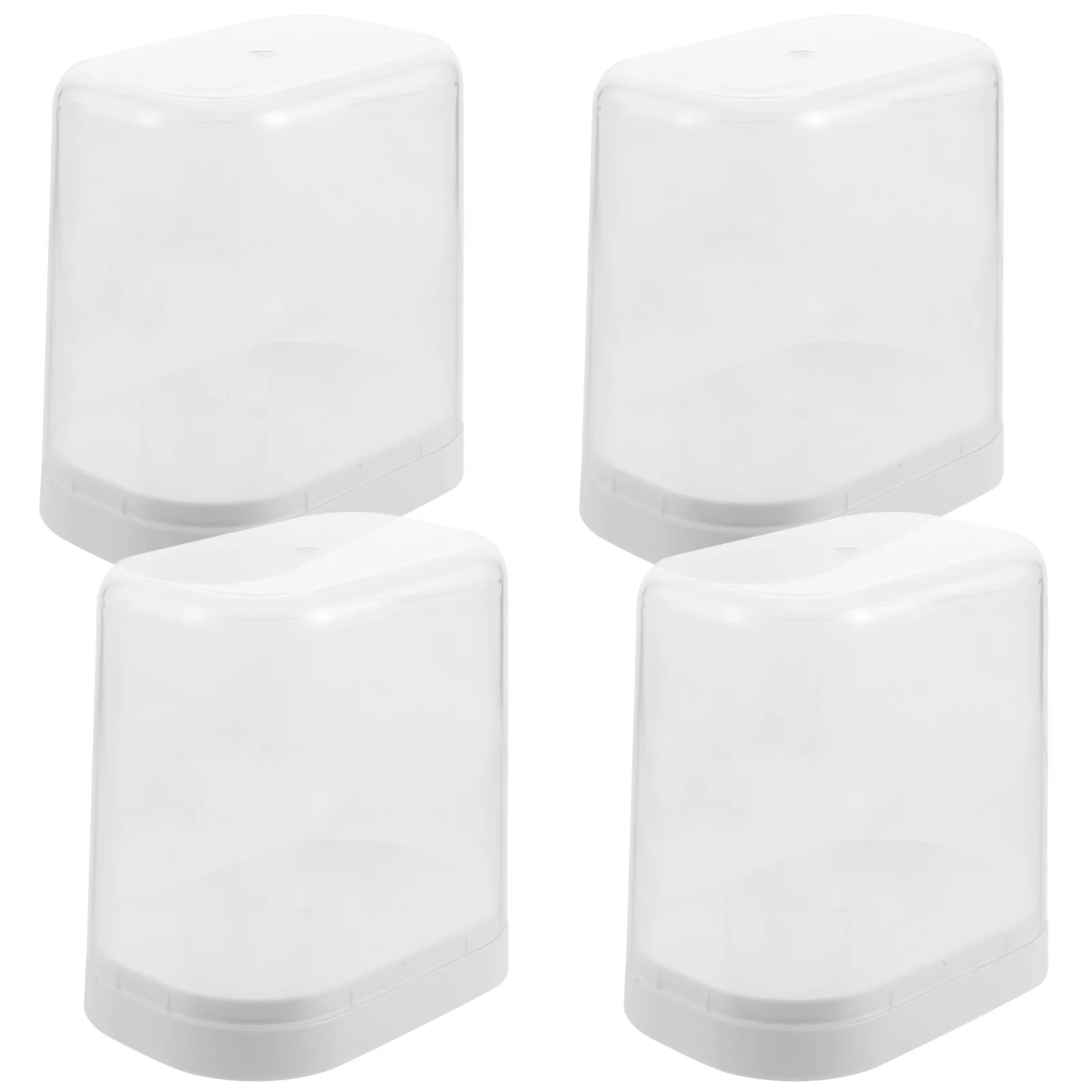 

4 Pcs Figurine Display Case Model Storage Holder Figure Box Handicrafts Statue