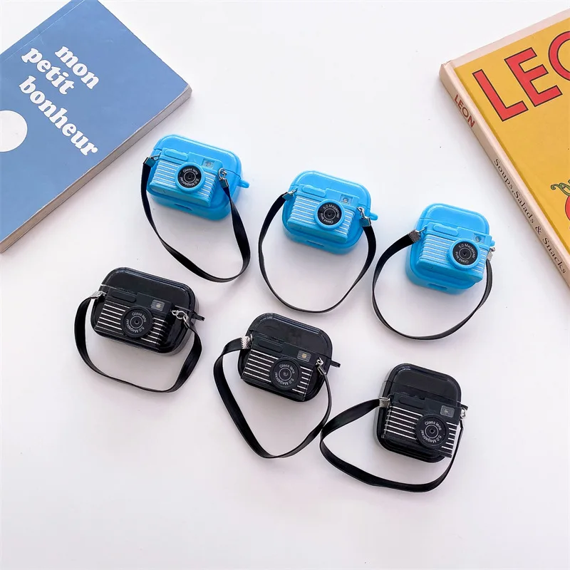 

Stereo Camera 2022 AirPods 3 Case Apple AirPods 2 Case Cover AirPods Pro Case IPhone Earbuds Accessories Air Pods Case Airpod