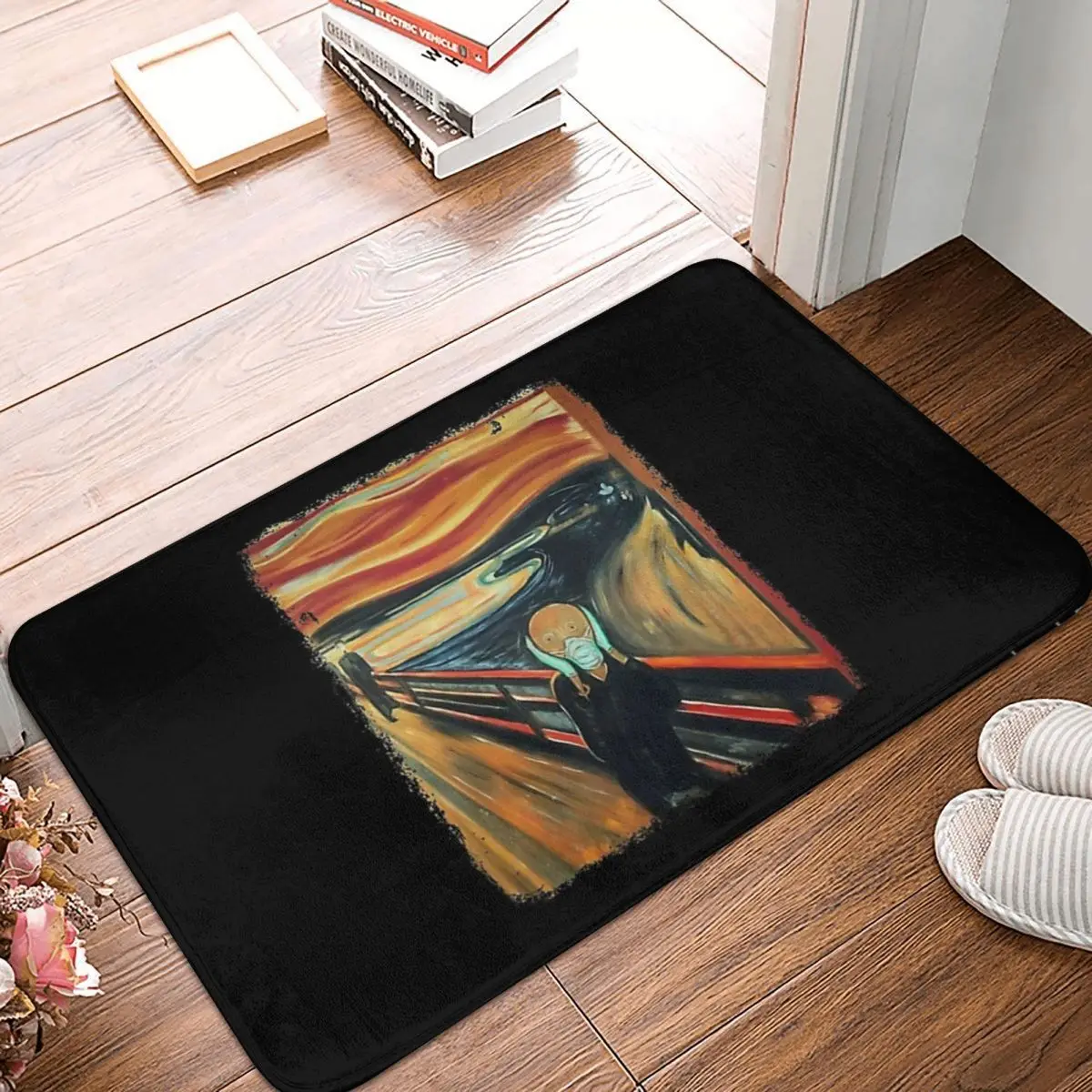 Безопасный Противоскользящий напольный коврик с криком комфортные прочные