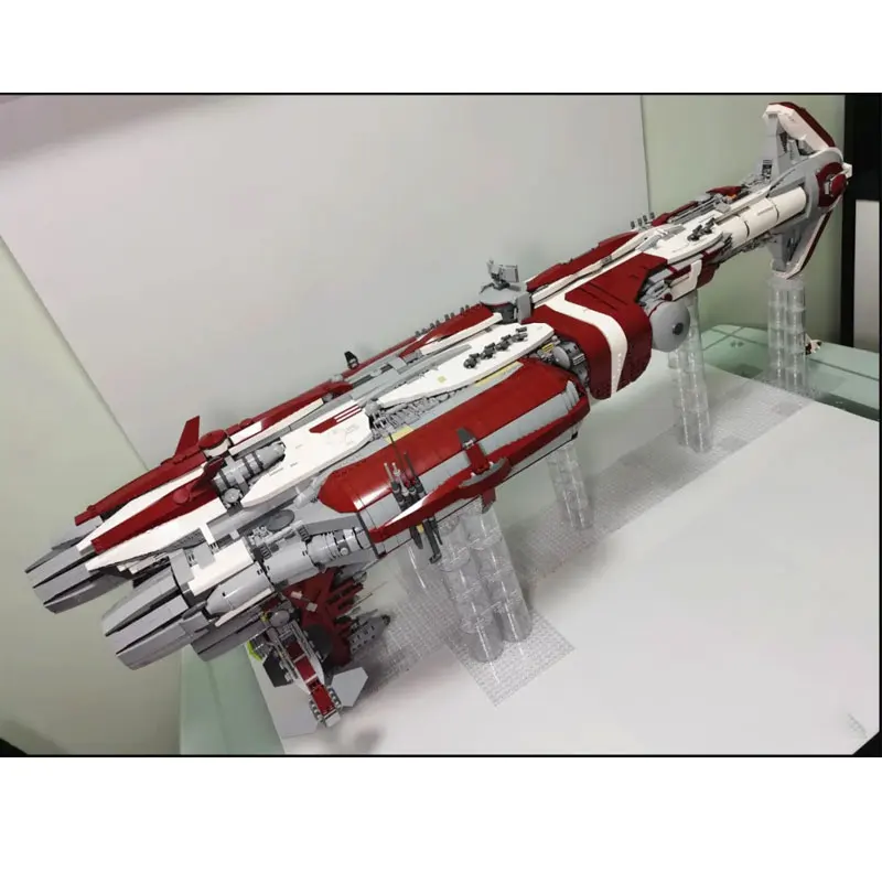 

05079 Звездная планета фильм Большой эскорт круизер Республика круизер война обновленная модель строительные блоки 8338 шт. кирпичи игрушки по...