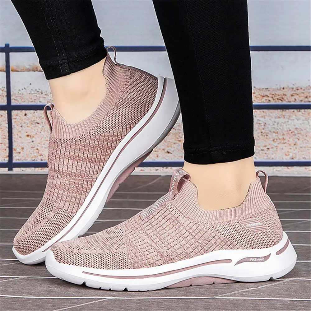 Anti Slip Stockings Beige Woman Sneakers Flats Fashion Shoes Woman Designer Brand Sports Sneakersy Womenshoes Foot-wear