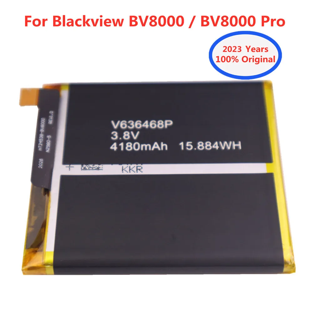 

2023 Original High Capacity 4180mAh New BV 8000 Battery For Blackview BV8000 Pro BV8000Pro V636468P Mobile Smart Phone Batteria