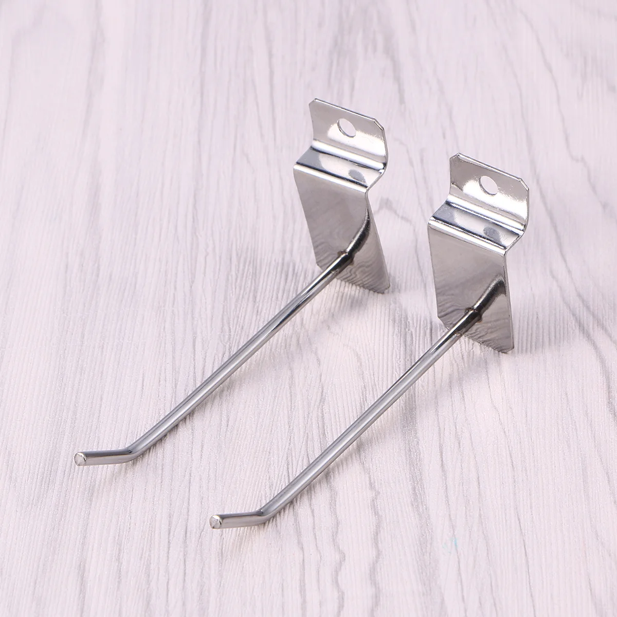 20Pcs Slatwall Hooks Retail Store Hook Display Panel Perfectly Items Products for Your Room Garage St