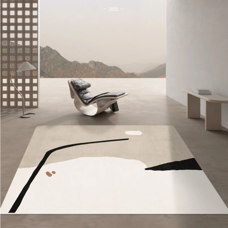 

New Nordic High-quality Large Area Living Room Carpet Luxury Bedroom Home Decoration Rugs Minimalist Fashion Non-slip Floor Mat