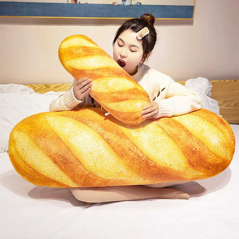 Имитация большой хлебной подушки для мужчин и женщин зажим ног артефакт кровать