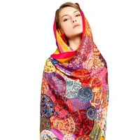chenkio womens snail print colorful scarf luxury large blanket wrap shawl fashion scarves designer scarf scarves and shawls