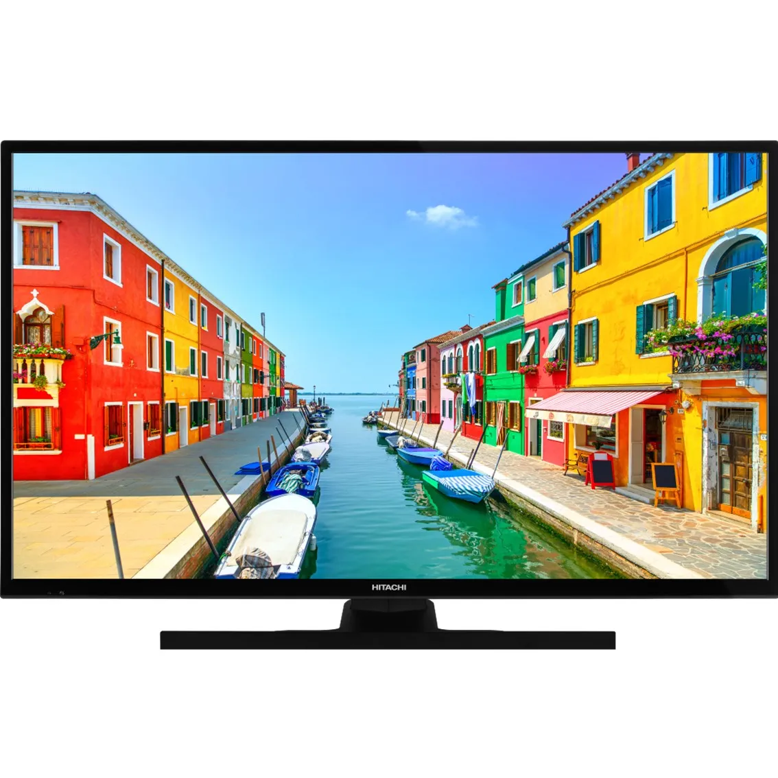 Телевизор Hitachi Tv 40 дюймов led hd 40he4200 smart tv hdr hlg hdmi usb wifi гостиничный режим|Запчасти к