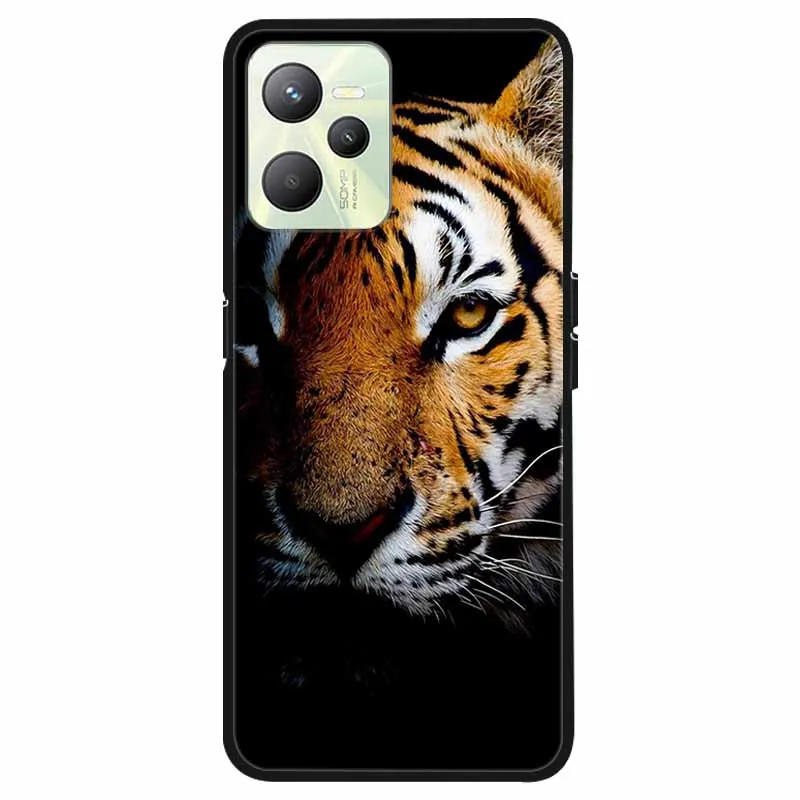 Чехол-бампер для Oppo Realme C35 мягкий силиконовый чехол из ТПУ C 35 RealmeC35 - купить по