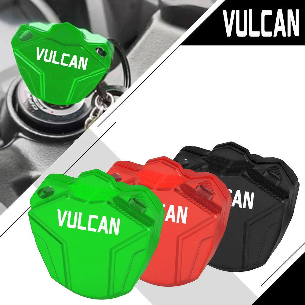 

VULCAN Logo For KAWASAKI Vulcan S 650 cc 2015 2016 2017 2018 2019 2020 2021 Motorcycles Key Cover Cap Keys Case Shell Protector