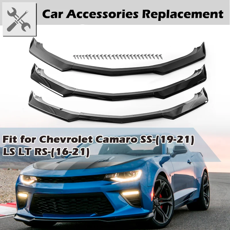 

3 шт., направляющие для переднего бампера Chevrolet Comaro SS/2019-2021 LS LT RS 2016-2021