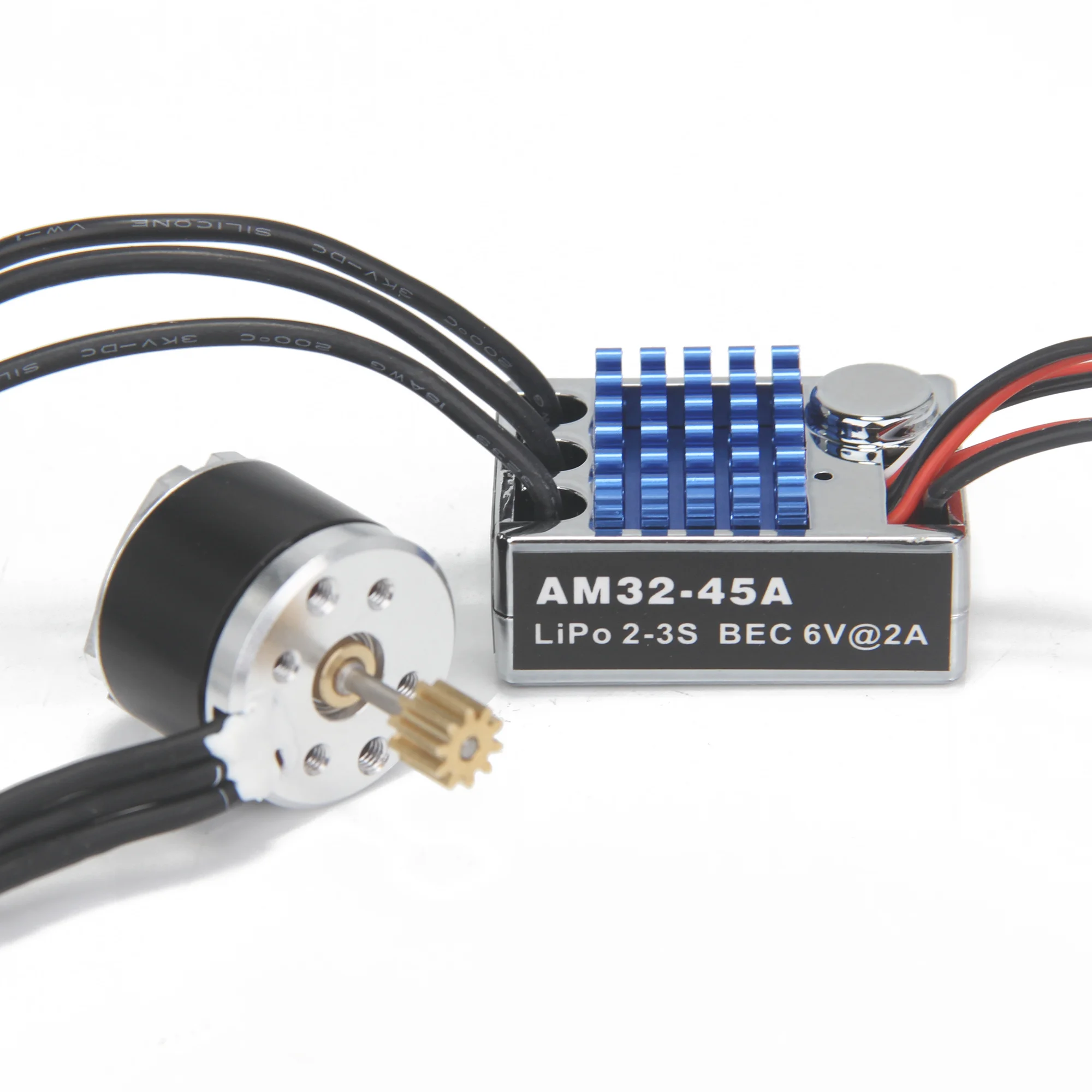 Фото Комплект обновления автомобиля 1/12 RC MN 2322 2600KV 3500KV Бесщеточный двигатель AM32 45A Металлическая вилка ESC SM3.0/T для комплекта питания MN82 MN99 MN168 MN78 №5