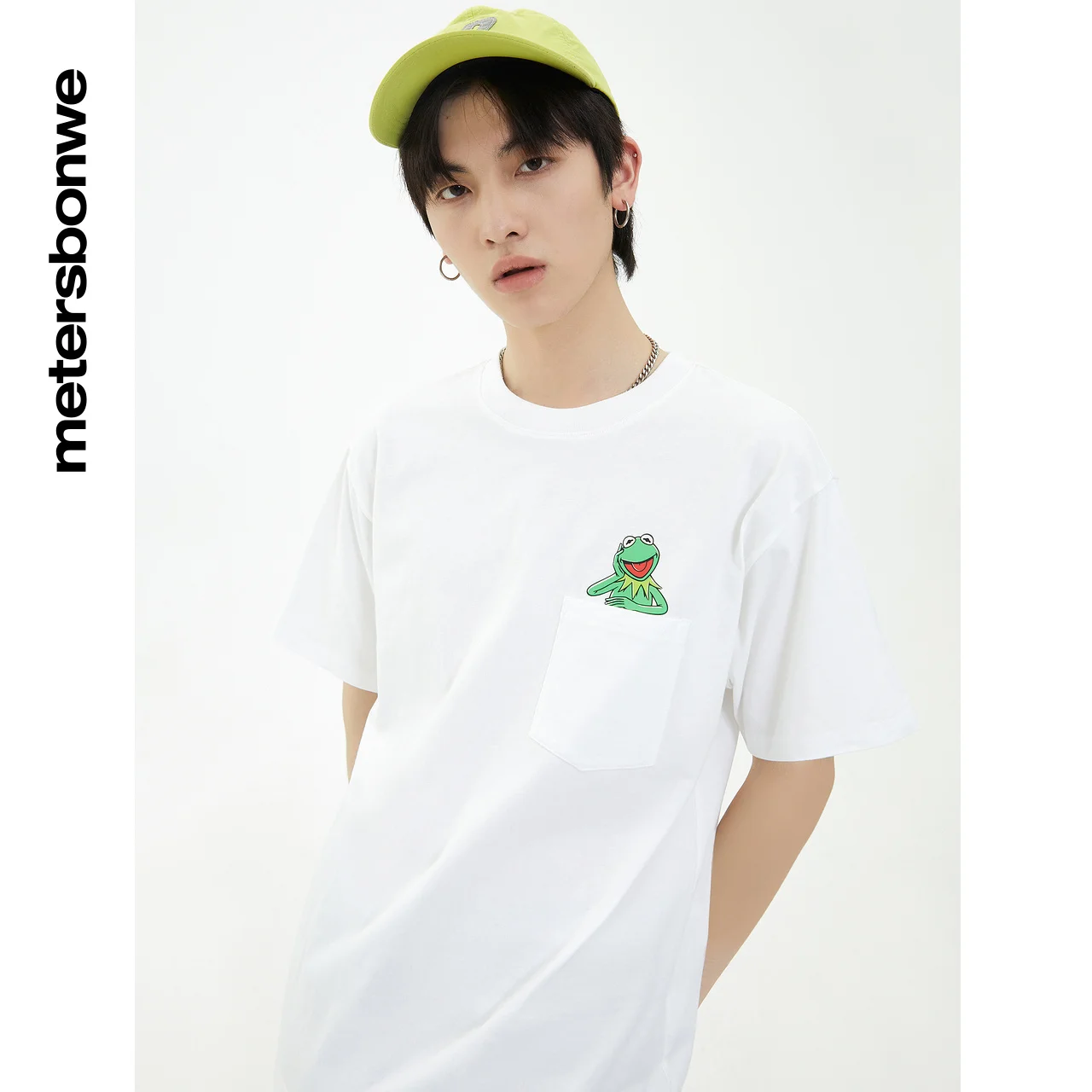 

Metersbonwe T-shirt Men Women New Casual Youth Trend Fashion Tee Comfort Round Neck Tshirt 100 Cotton Brand Hight Quality