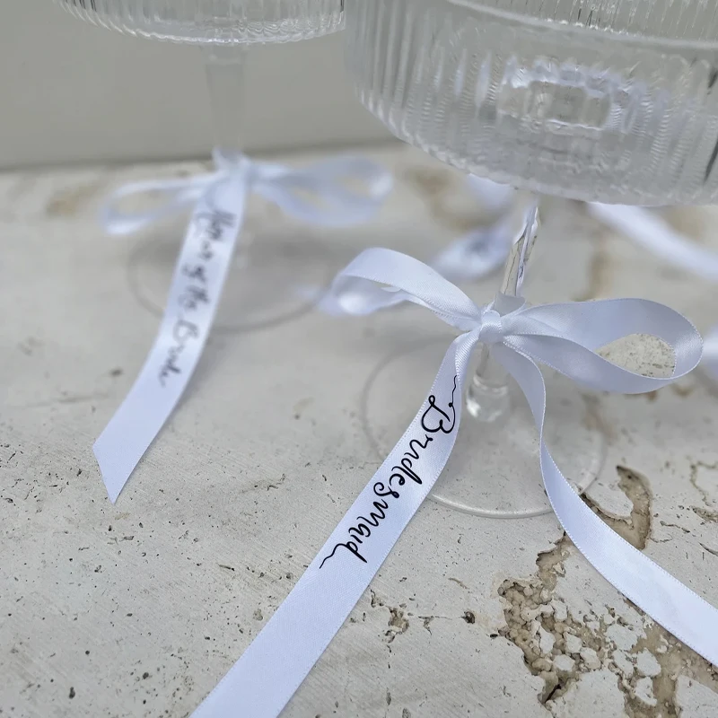 Бантик для бокала подружки невесты  HGDTFF иван фатеевич полонянкин подружки