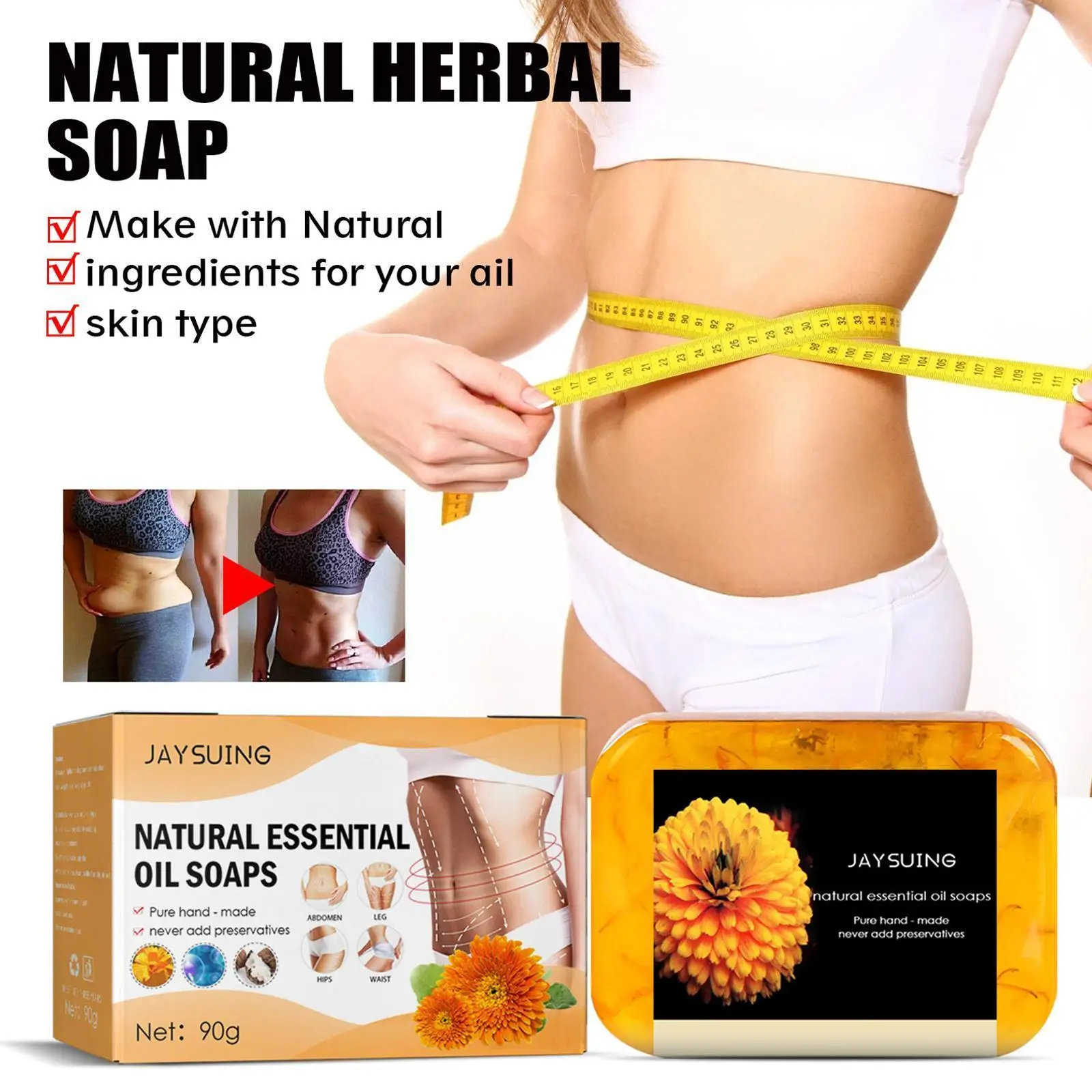 

90g Anti Cellulite Firming Soap Fat Burning Slimming Gentle Loss Soap Weight Circulation Extra Slimming Promote Firm I0L7
