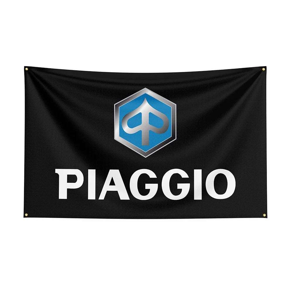 

90x50cm Piaggios Flag Polyester Printed Racing Car Banner For Decor -ft Flag Decor,flag Decoration Banner Flag Banner