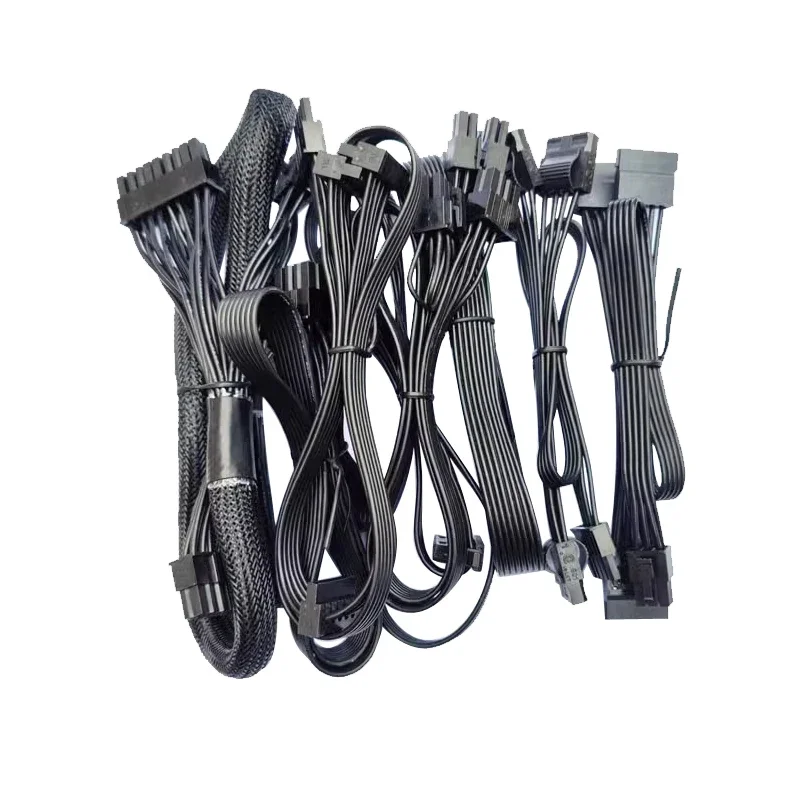 

8/5Pin To GPU8(6+2)pin CPU8pin(4+4pin) SATA IDE Molex Power Cable for CoolerMaster MW Copper 450w 550w 650w 750w Power Module