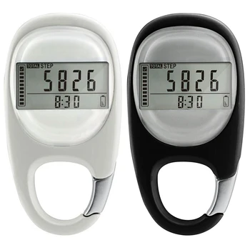 Step Counter Portable Digital Sports Calorie Counting Walking Distance Exercise Pedometer for Camping Hiking Fitness Equipment 1
