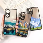 Чехол P30 Pro для Huawei Honor 50, чехол для Huawei P30 Lite P40 Pro Honor 8X 9A 20 10i 50 SE Y6 Y9 Prime 2019 Nova5T, Жесткий Чехол из поликарбоната