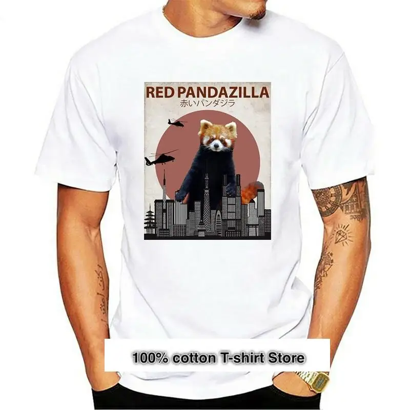 

2019 Hot sale Fashion 100% cotton Red Pandazilla | Funny Red Panda Lovers T-Shirt Gift Tee shirt
