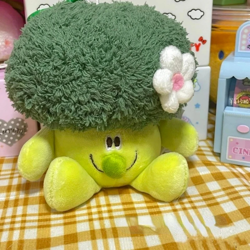 

Sanrio Anime Plushie Broccoli Doll Plush Toys Small Pendant Doll Cauliflower Pillow Ragdoll Gift