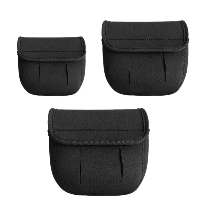 

Прямая поставка, неопреновый чехол для рыболовных катушек, практичная защитная рыболовная катушка для чехла, спиннинговые сумка