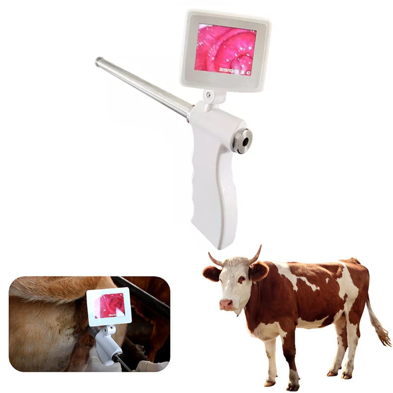 

NEW 180 degree Rotation Heatable Visual Artificial Insemination Gun for Cattle