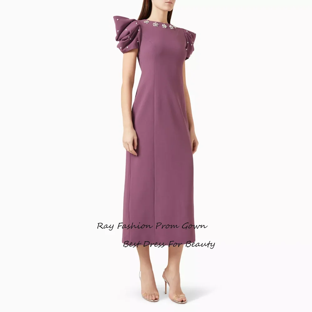 Женское ТРАПЕЦИЕВИДНОЕ платье для выпускного вечера Ray Fashion с вырезом лодочкой