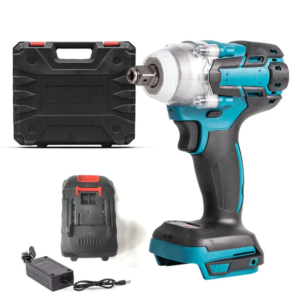 

Brushless Dual-purpose Impact Wrench 18V 520N.m 3200IPM Impact Frequency High Torque Electric Screwdriver Stepless Speed Switch