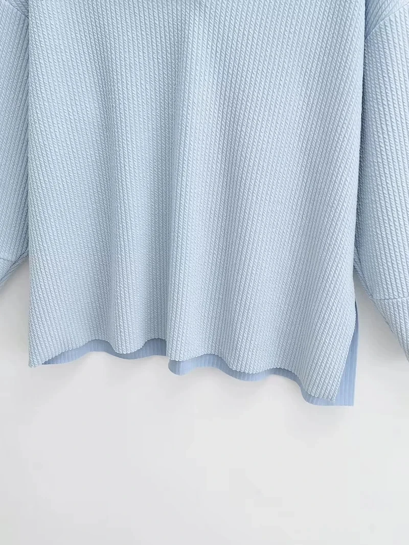 Jenny&Dave 2023 Japanese Style Fashion Solid Hooded Pullovers Loose  Pleated Plush Women Casual Sweatshirt Tops