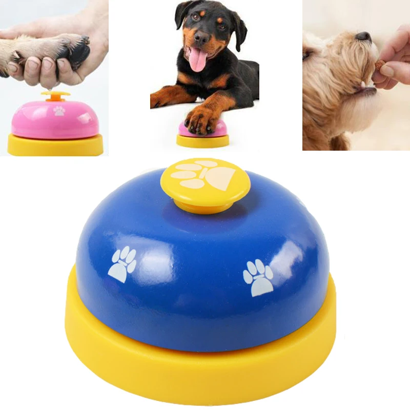 

Bell Ringer Training Dog Supplies Vocal Footprints Paw Prints Cat Toys Pets Ring The Button